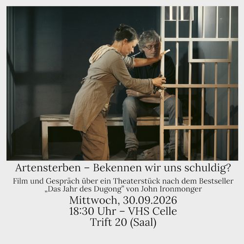 Artensterben – Bekennen wir uns schuldig!? // Film und Gespräch