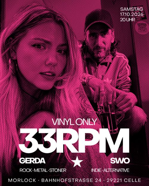 33RPM Gerda & SWO Vinyl only
