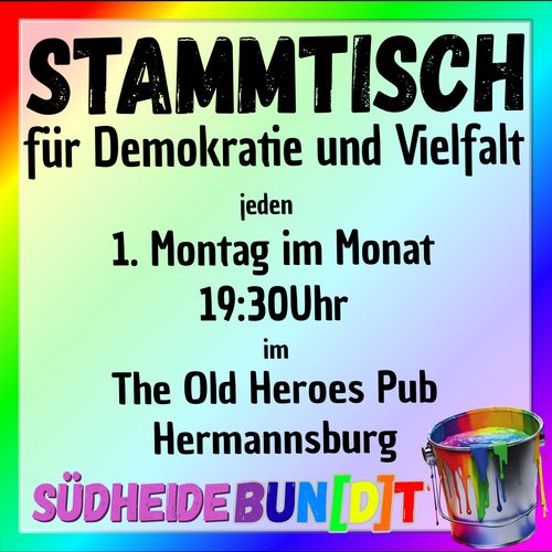 Stammtisch für Demokratie und Vielfalt