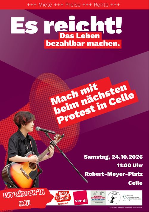 Protest gegen Sozialabbau
